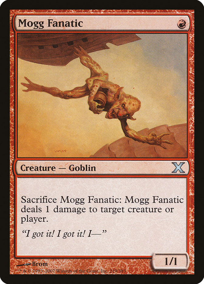 Mogg Fanatic [Tenth Edition] | Tacoma Games