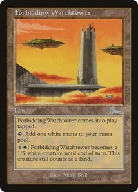 Forbidding Watchtower [Urza's Legacy] | Tacoma Games