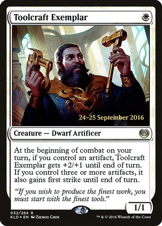 Toolcraft Exemplar [Kaladesh Promos] | Tacoma Games