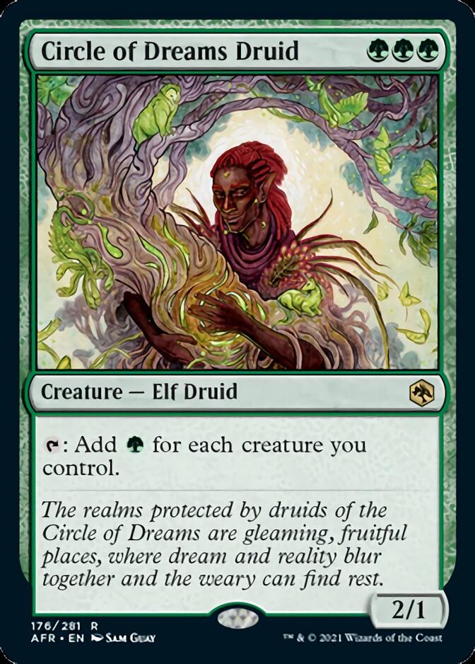 Circle of Dreams Druid [Dungeons & Dragons: Adventures in the Forgotte – Tacoma Games