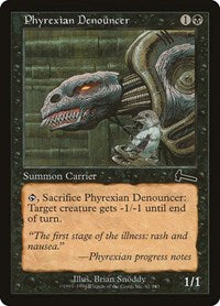 Phyrexian Denouncer [Urza's Legacy] | Tacoma Games