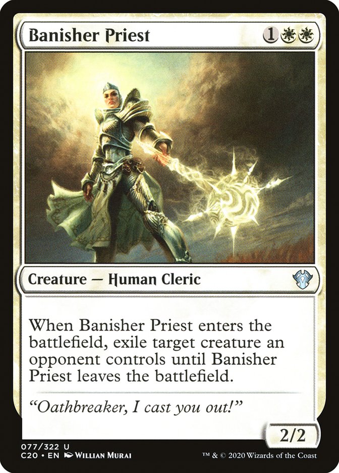 Banisher Priest [Commander 2020] | Tacoma Games