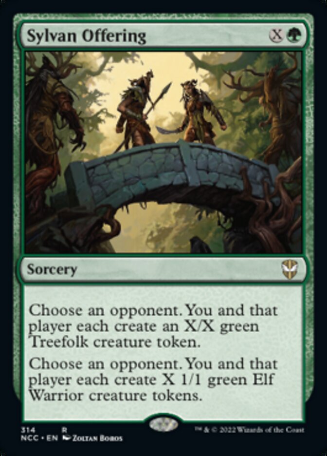Sylvan Offering [Streets of New Capenna Commander] | Tacoma Games
