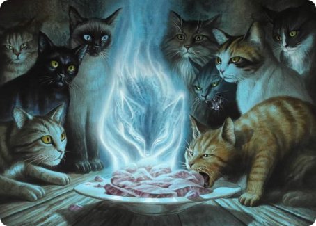 Can't Stay Away Art Card [Innistrad: Midnight Hunt Art Series] | Tacoma Games