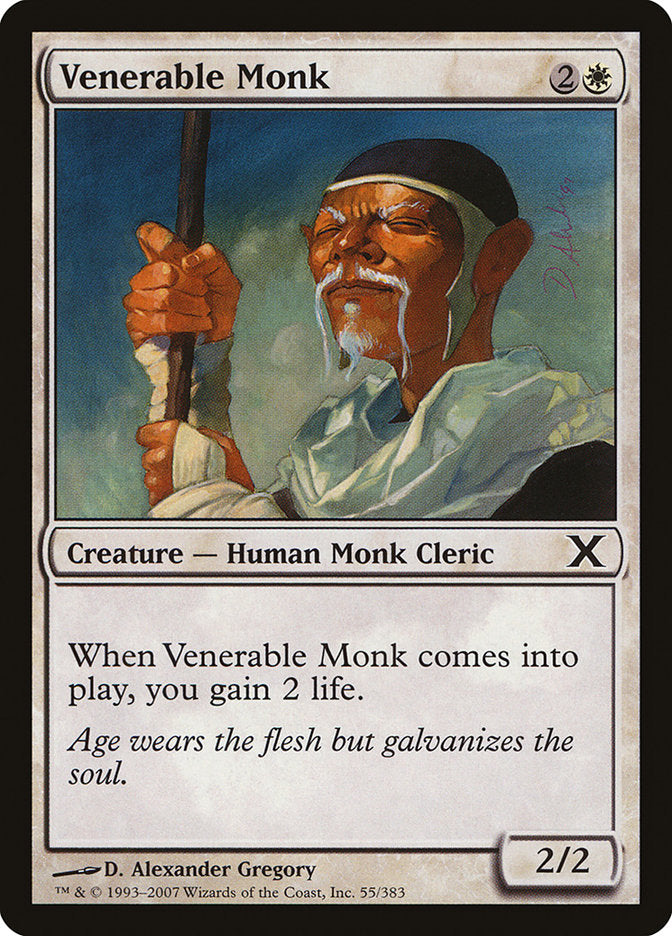 Venerable Monk [Tenth Edition] | Tacoma Games
