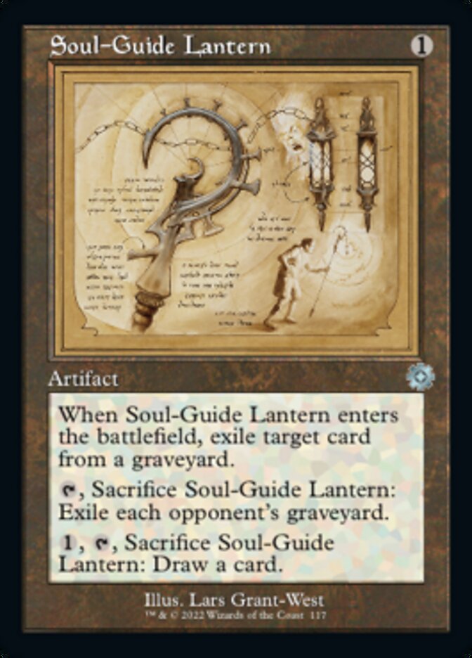 Soul-Guide Lantern (Retro Schematic) [The Brothers' War Retro Artifacts] | Tacoma Games