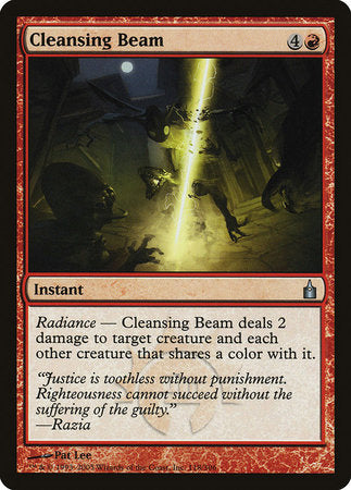 Cleansing Beam [Ravnica: City of Guilds] | Tacoma Games
