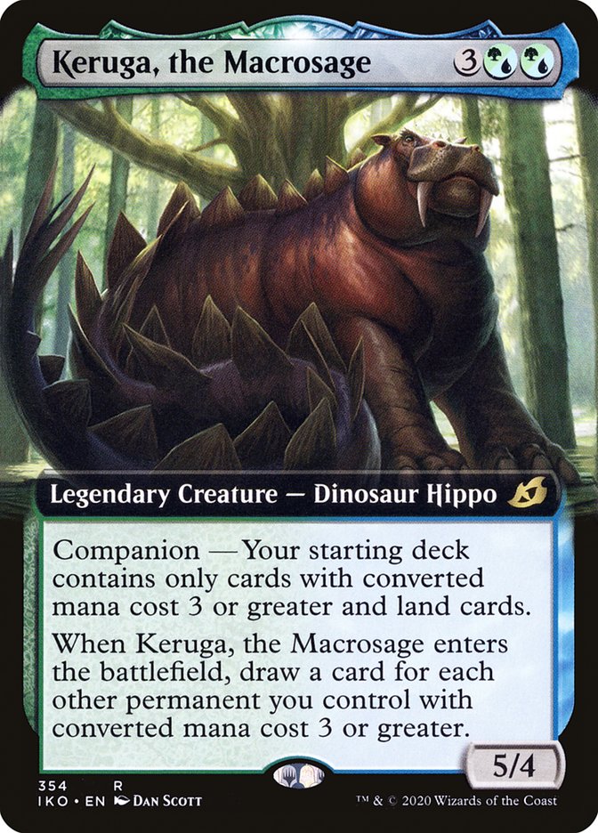 Keruga, the Macrosage (Extended Art) [Ikoria: Lair of Behemoths] | Tacoma Games