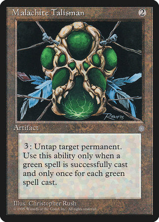 Malachite Talisman [Ice Age] | Tacoma Games