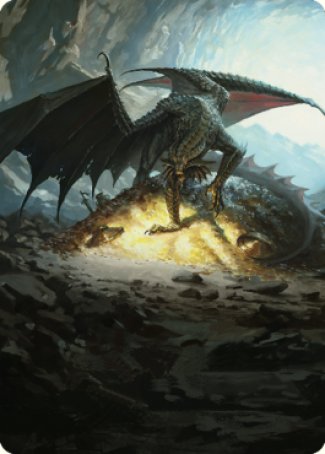 Ancient Copper Dragon Art Card (04) [Commander Legends: Battle for Baldur's Gate Art Series] | Tacoma Games