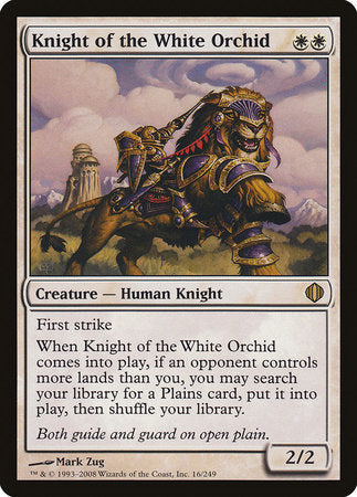 Knight of the White Orchid [Shards of Alara] | Tacoma Games