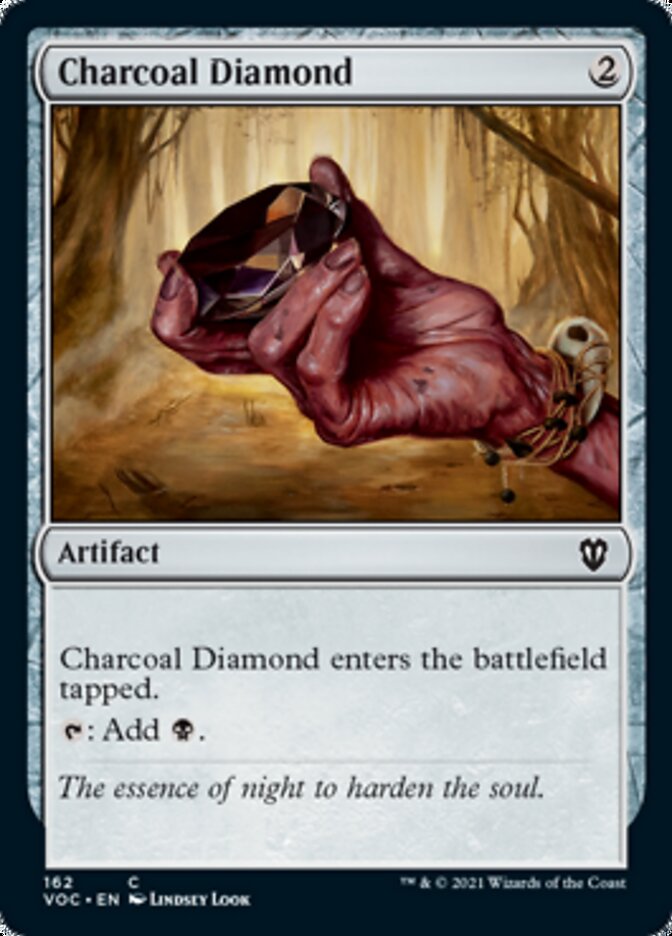 Charcoal Diamond [Innistrad: Crimson Vow Commander] | Tacoma Games