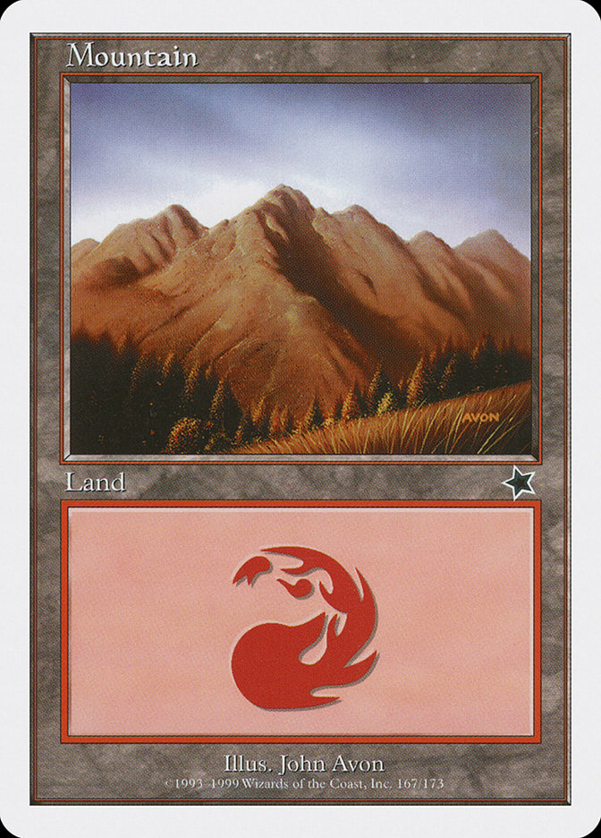 Mountain (167) [Starter 1999] | Tacoma Games