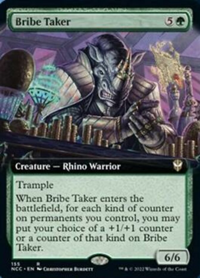 Bribe Taker (Extended Art) [Streets of New Capenna Commander] | Tacoma Games