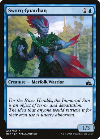 Sworn Guardian [Rivals of Ixalan] | Tacoma Games