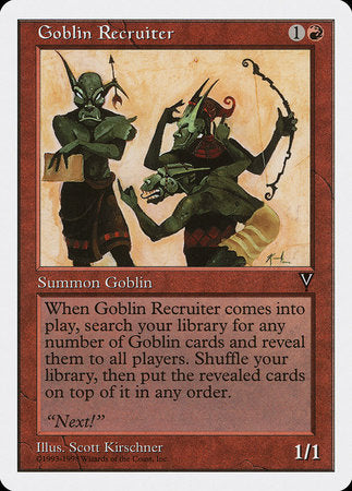 Goblin Recruiter [Anthologies] | Tacoma Games