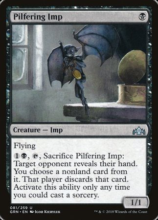 Pilfering Imp [Guilds of Ravnica] | Tacoma Games