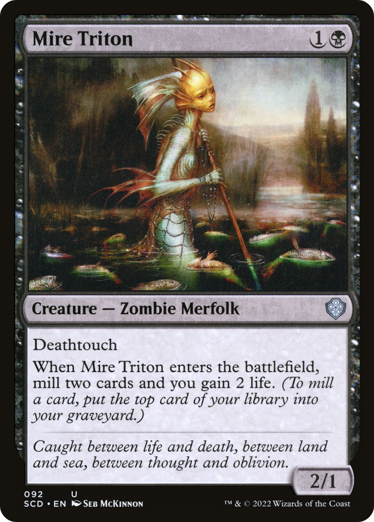 Mire Triton [Starter Commander Decks] | Tacoma Games