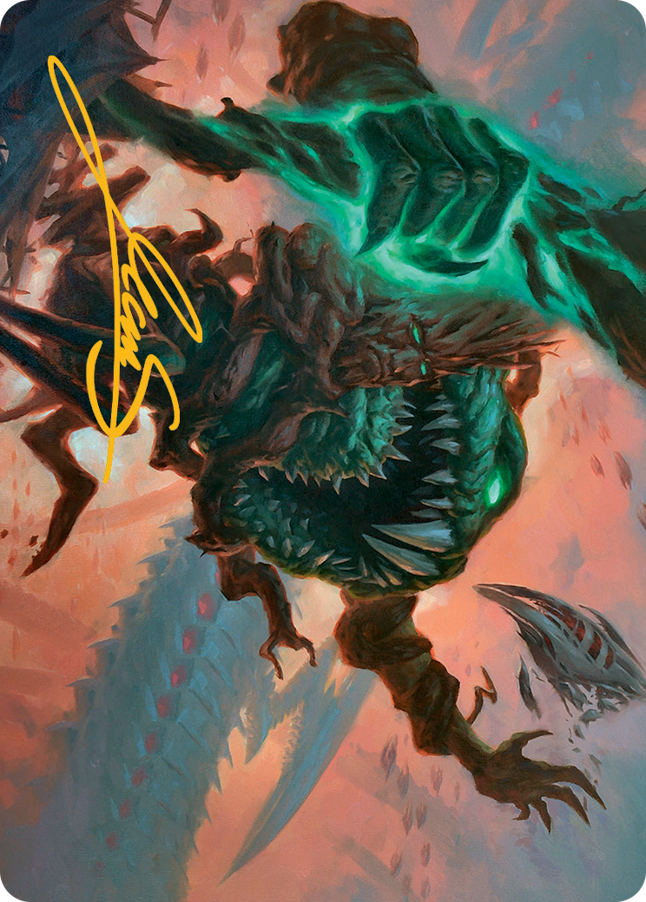 Yargle and Multani Art Card (Gold-Stamped Signature) [March of the Machine Art Series] | Tacoma Games