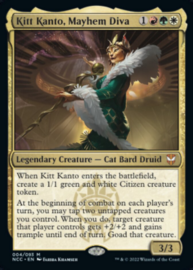 Kitt Kanto, Mayhem Diva [Streets of New Capenna Commander] | Tacoma Games