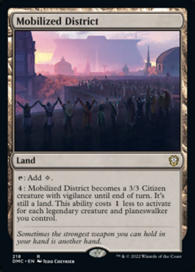 Mobilized District [Dominaria United Commander] | Tacoma Games