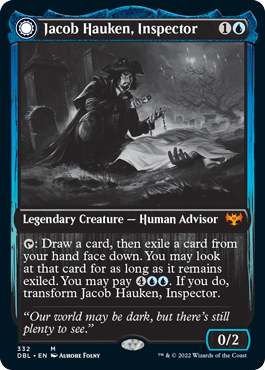 Jacob Hauken, Inspector // Hauken's Insight [Innistrad: Double Feature] | Tacoma Games