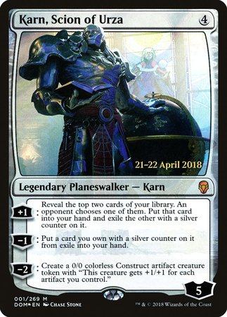 Karn, Scion of Urza [Dominaria Promos] | Tacoma Games