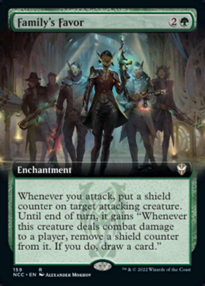 Family's Favor (Extended Art) [Streets of New Capenna Commander] | Tacoma Games