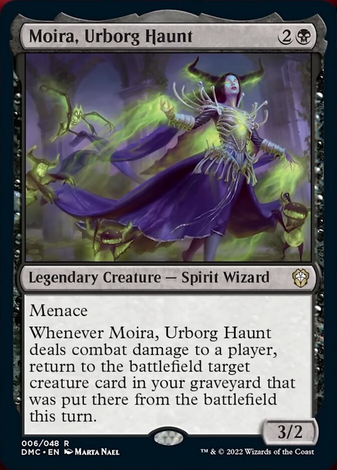 Moira, Urborg Haunt [Dominaria United Commander] | Tacoma Games