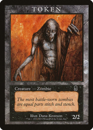 Zombie Token (Odyssey) [Magic Player Rewards 2002] | Tacoma Games