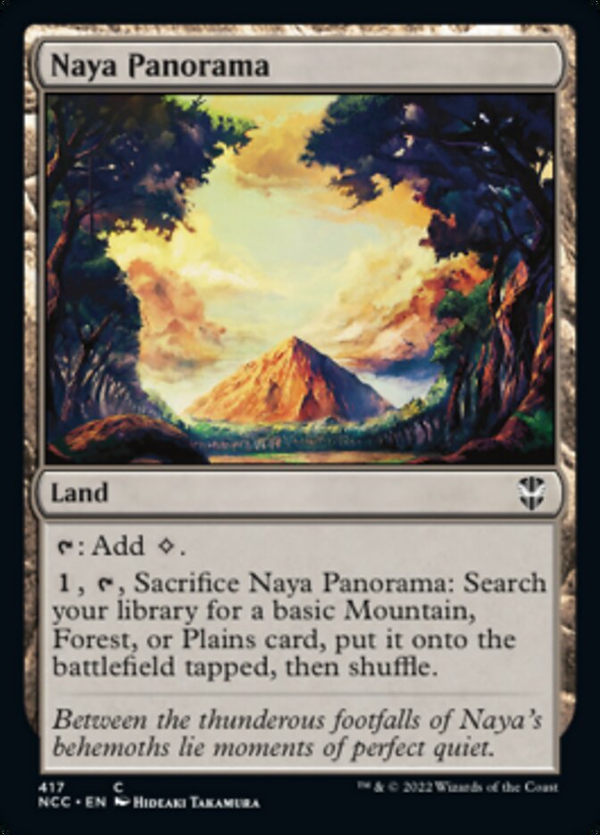 Naya Panorama [Streets of New Capenna Commander] | Tacoma Games