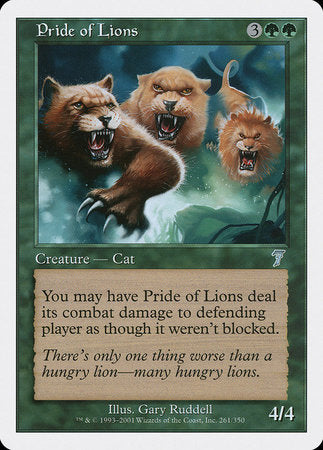Pride of Lions [Seventh Edition] | Tacoma Games