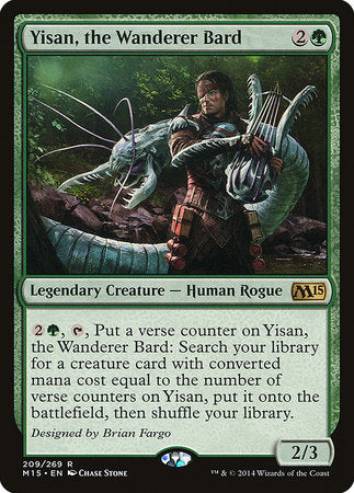 Yisan, the Wanderer Bard [Magic 2015] | Tacoma Games