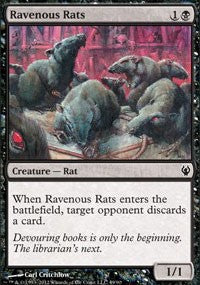 Ravenous Rats [Duel Decks: Izzet vs. Golgari] | Tacoma Games