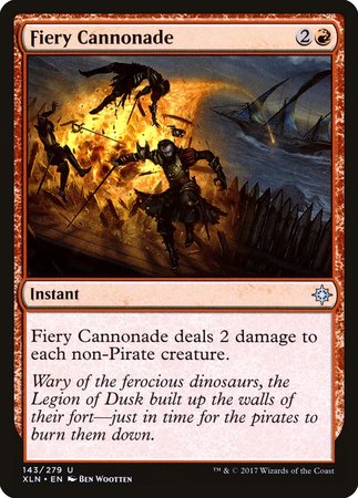 Fiery Cannonade [Ixalan] | Tacoma Games