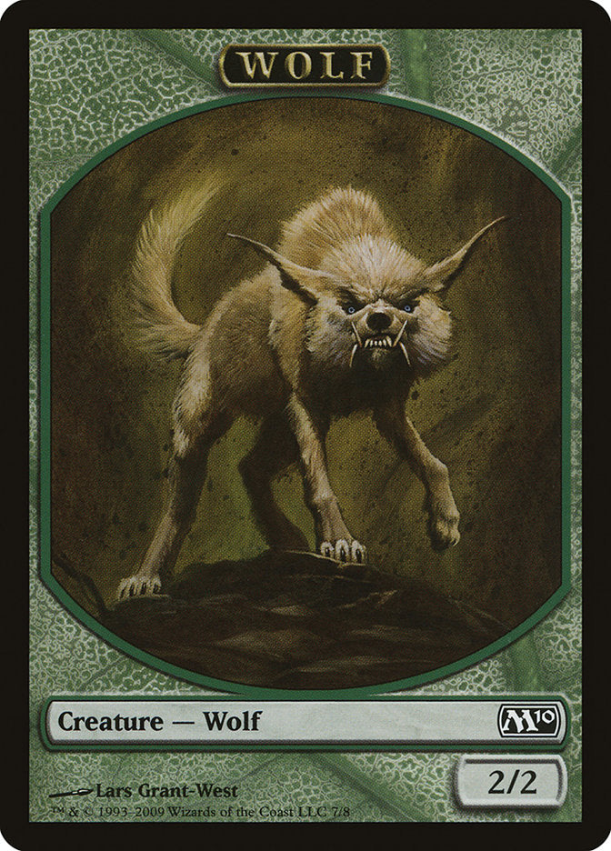 Wolf [Magic 2010 Tokens] | Tacoma Games