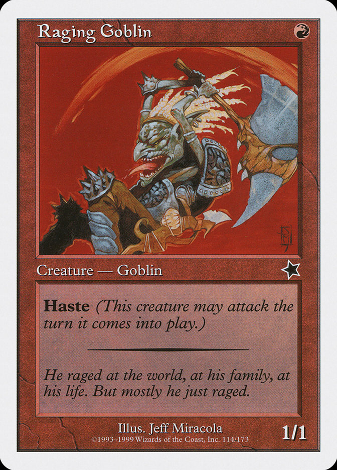 Raging Goblin [Starter 1999] | Tacoma Games
