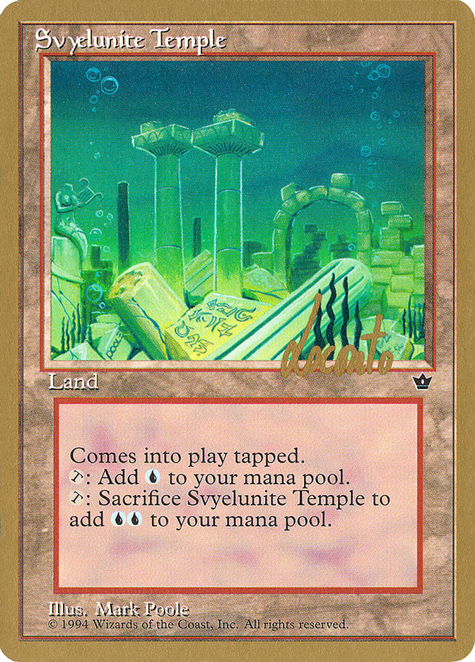 Svyelunite Temple (Michael Loconto) [Pro Tour Collector Set] | Tacoma Games