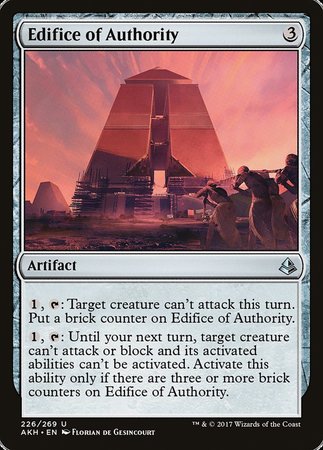 Edifice of Authority [Amonkhet] | Tacoma Games