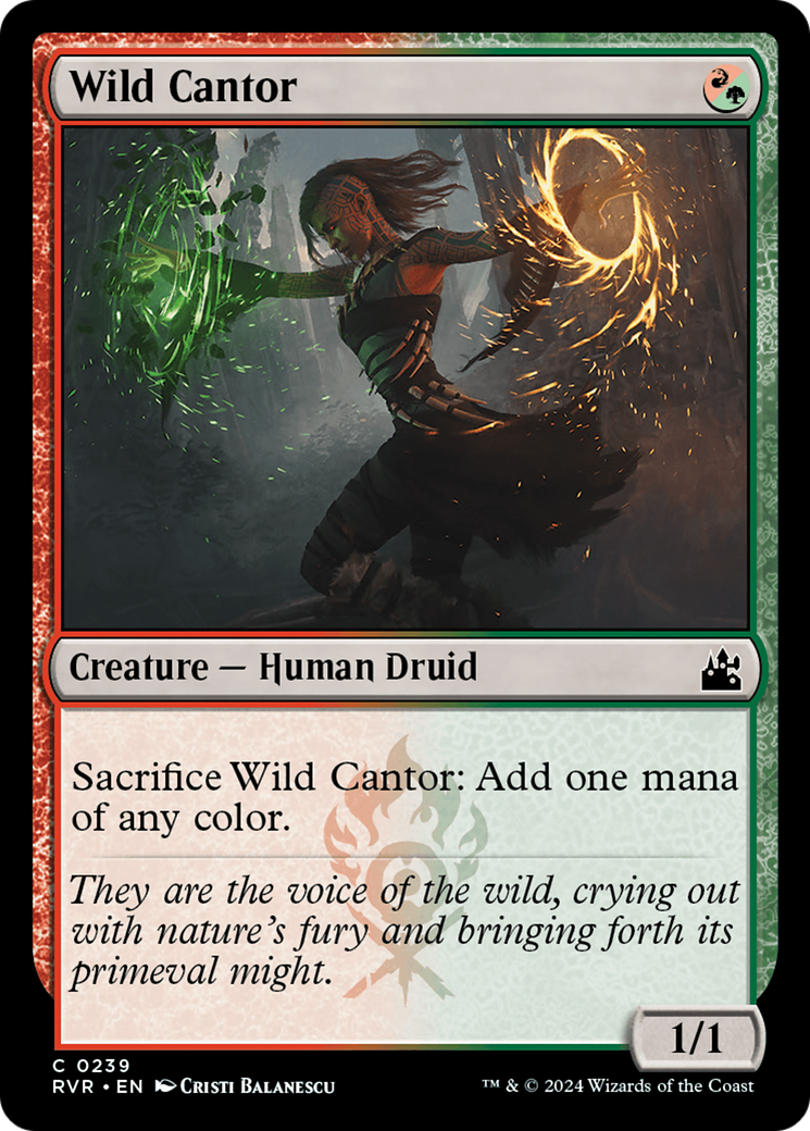 Wild Cantor [Ravnica Remastered] | Tacoma Games