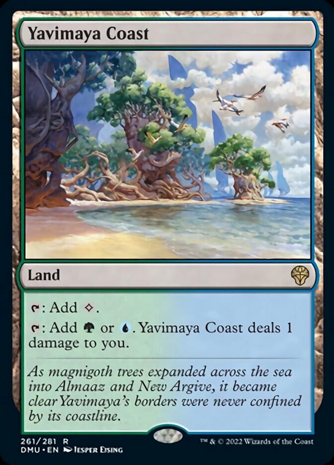 Yavimaya Coast [Dominaria United] | Tacoma Games