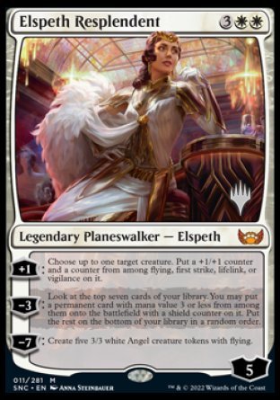 Elspeth Resplendent (Promo Pack) [Streets of New Capenna Promos] | Tacoma Games