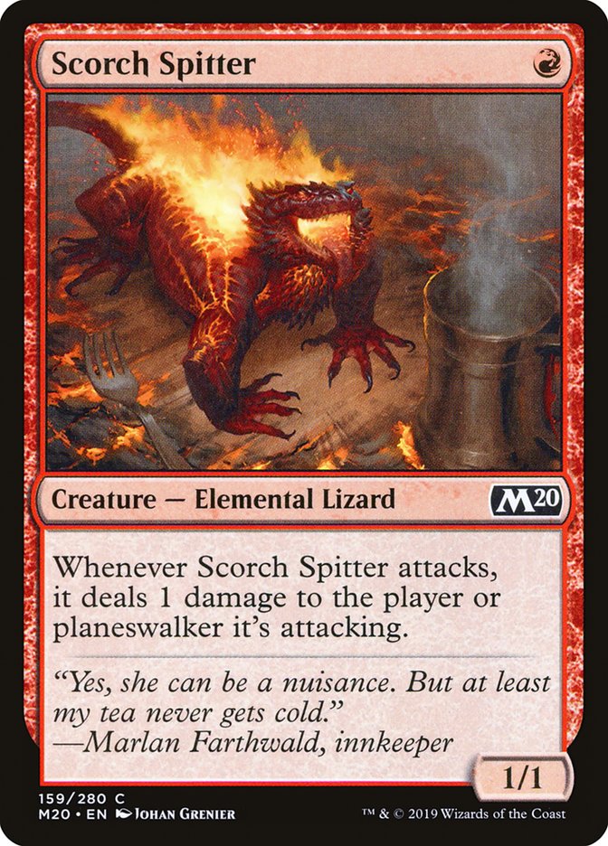 Scorch Spitter [Core Set 2020] | Tacoma Games