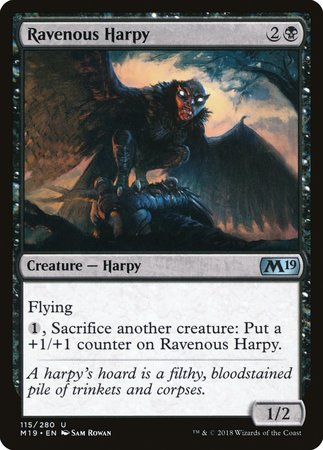 Ravenous Harpy [Core Set 2019] | Tacoma Games