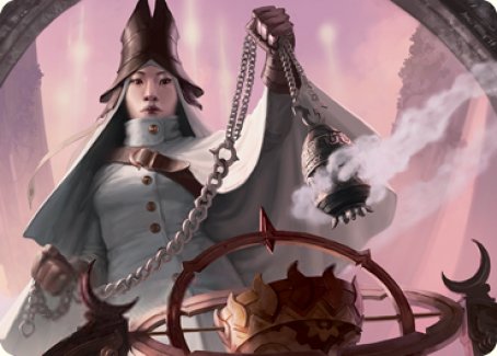 Celestus Sanctifier Art Card [Innistrad: Midnight Hunt Art Series] | Tacoma Games