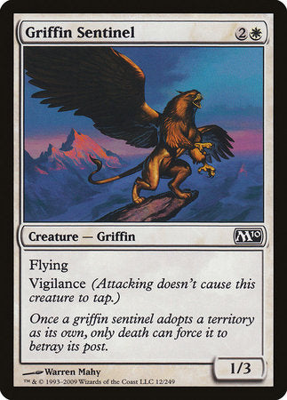 Griffin Sentinel [Magic 2010] | Tacoma Games