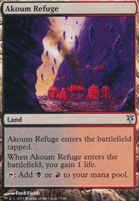 Akoum Refuge [Duel Decks: Sorin vs. Tibalt] | Tacoma Games