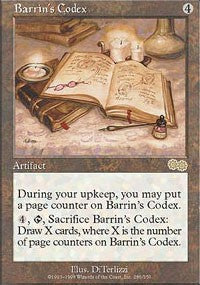 Barrin's Codex [Urza's Saga] | Tacoma Games