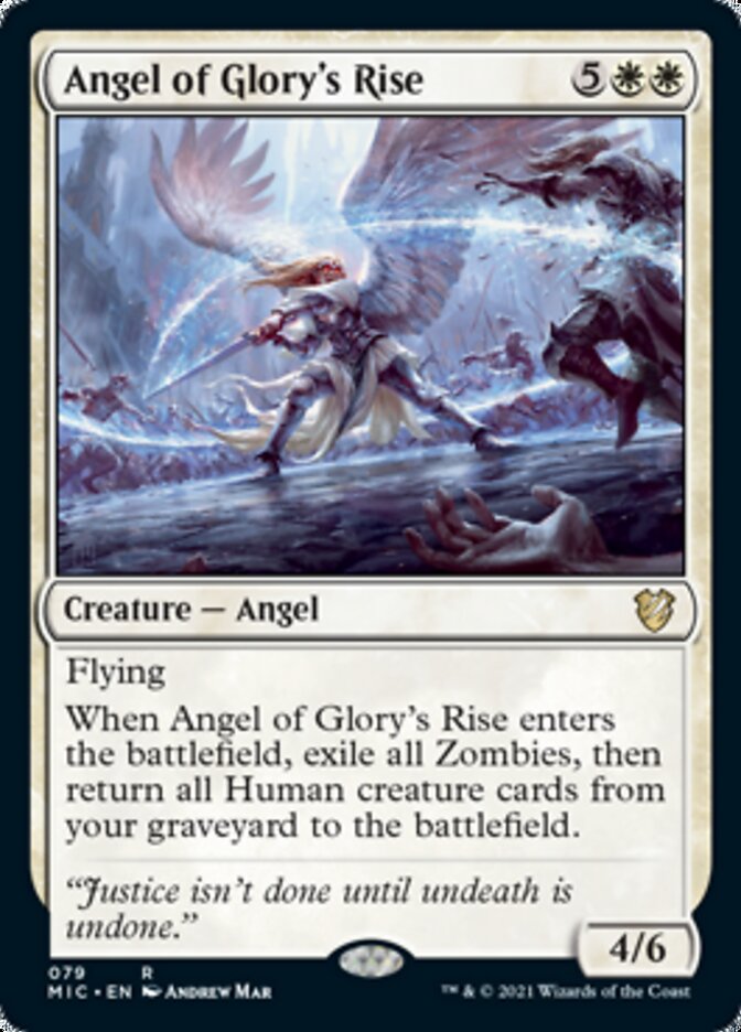 Angel of Glory's Rise [Innistrad: Midnight Hunt Commander] | Tacoma Games