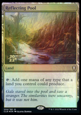 Reflecting Pool [Commander Legends: Battle for Baldur's Gate Prerelease Promos] | Tacoma Games